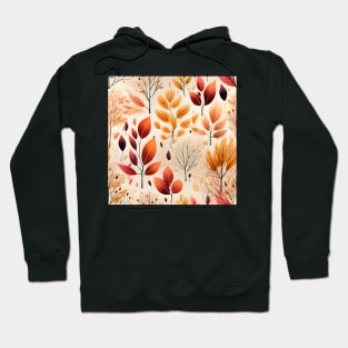 Autumn Leaves Pattern 17 Hoodie